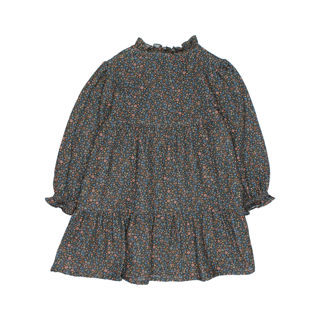 Buho Dark Floral Bloom Dress