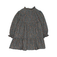 Buho Dark Floral Bloom Dress