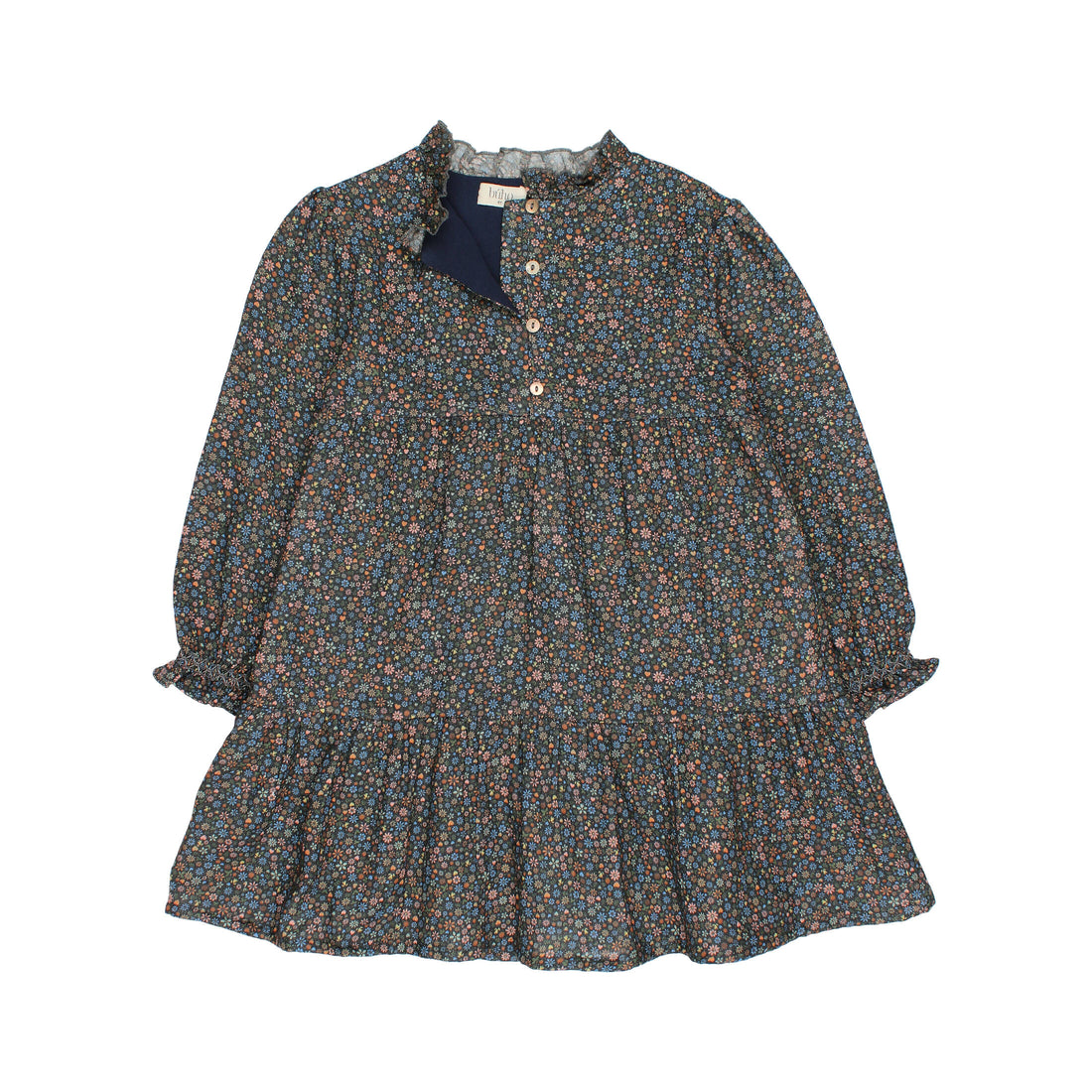 Buho Dark Floral Bloom Dress