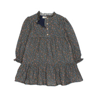 Buho Dark Floral Bloom Dress