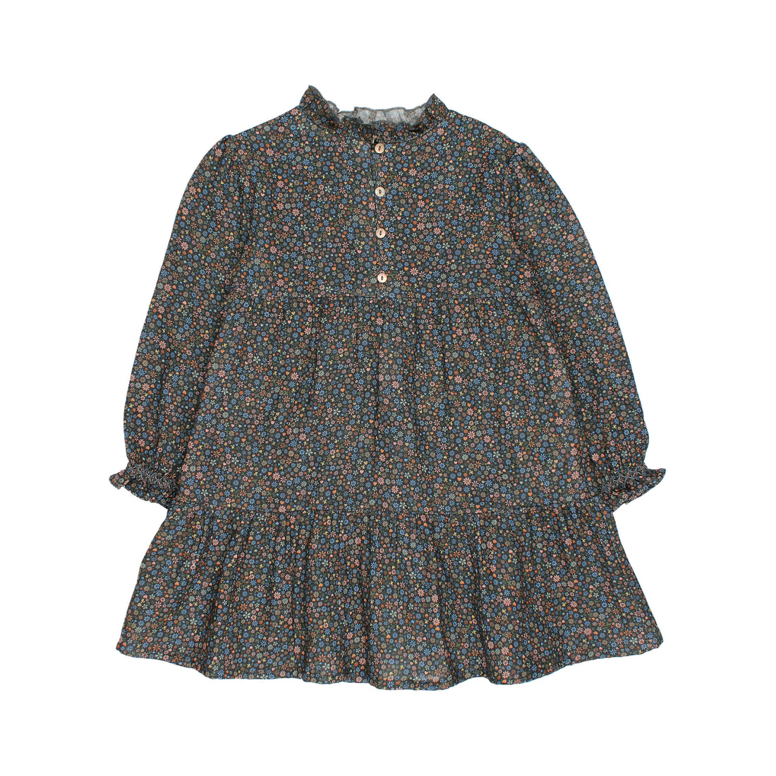 Buho Dark Floral Bloom Dress