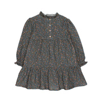Buho Dark Floral Bloom Dress