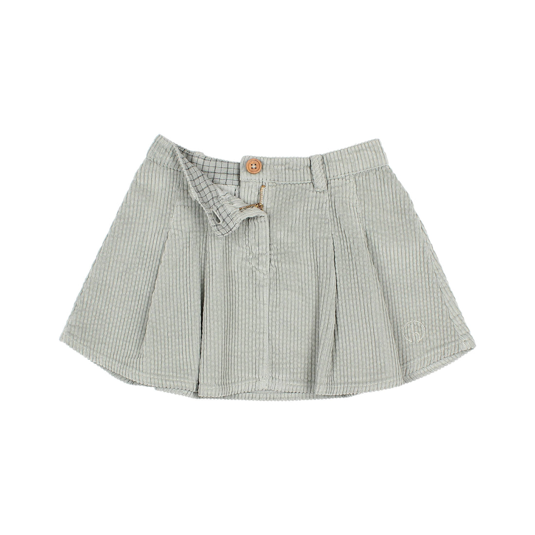Buho Eucalyptus Box Pleat Skirt