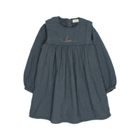 Buho Deep Forest Plain Dress