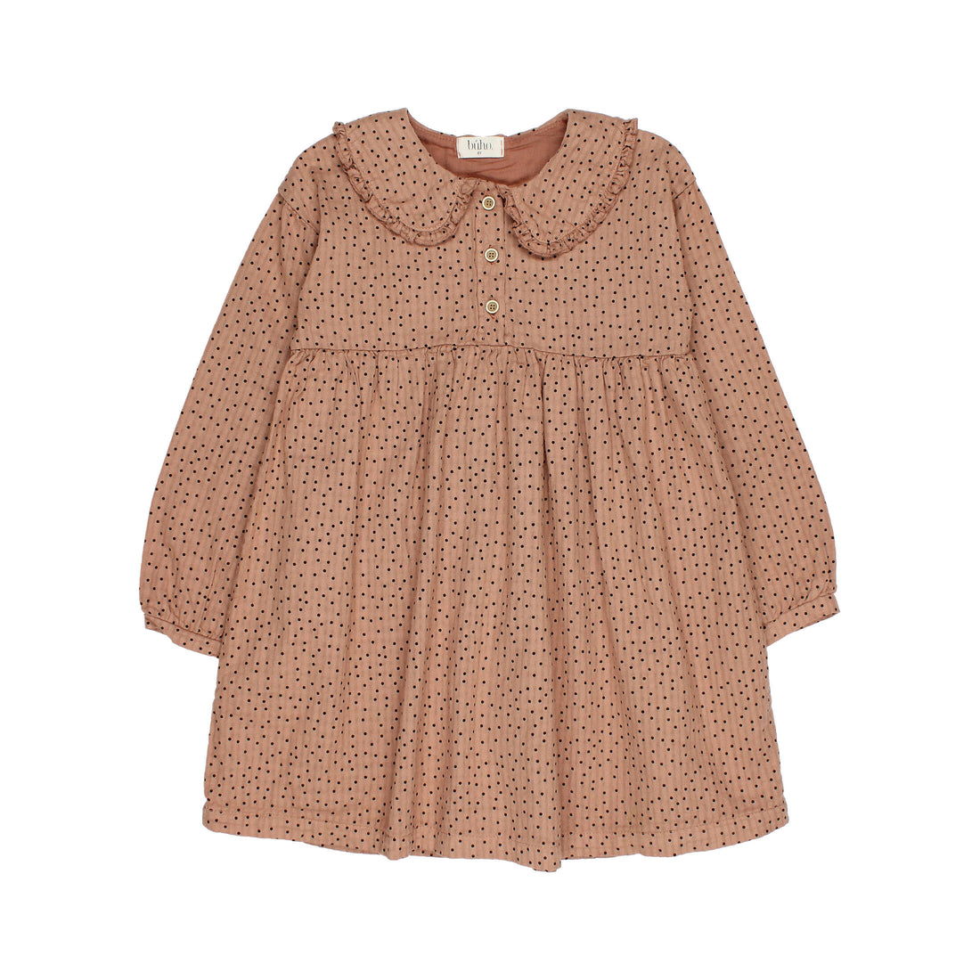 Buho Cocoa Dots US Dress