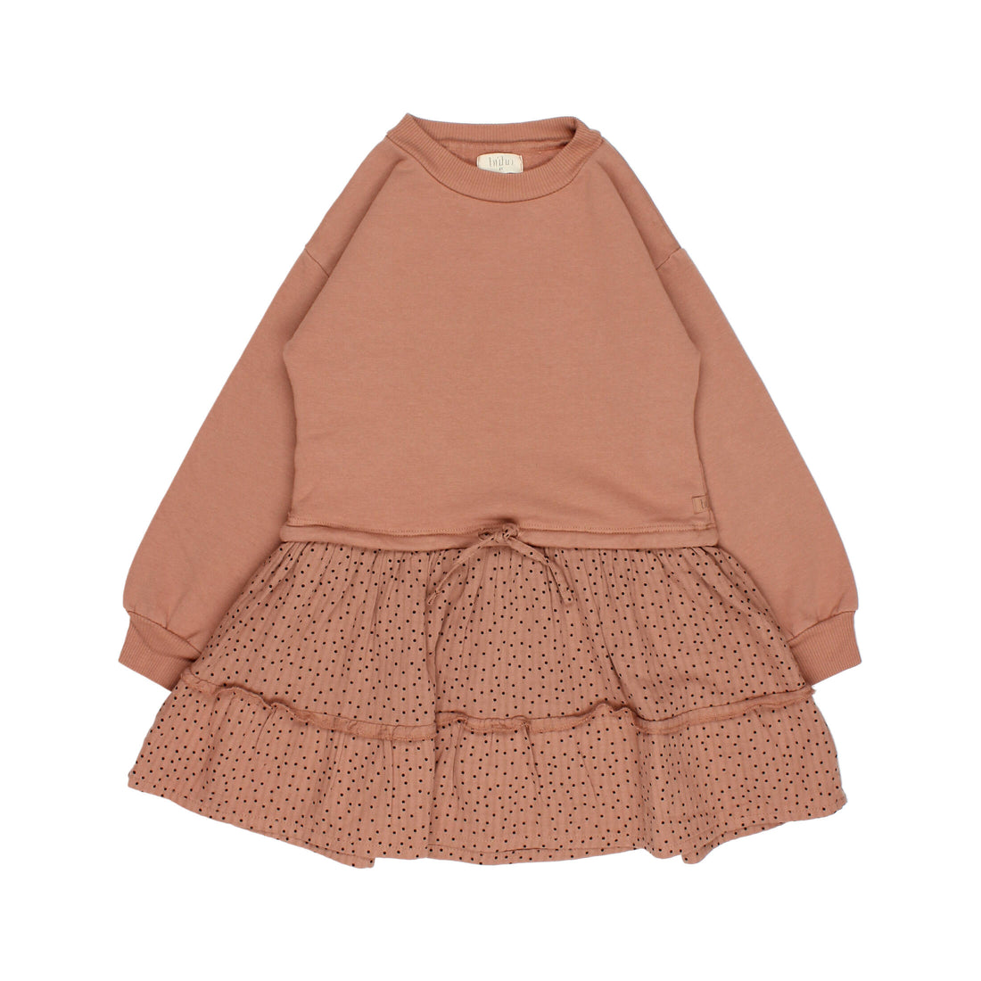 Buho Cocoa Dots Combi Dress