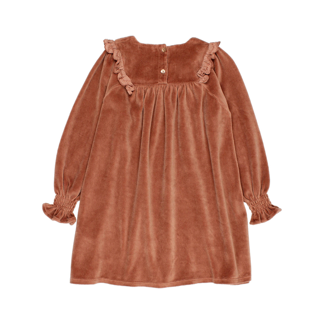 Buho Cocoa Velvet Dress