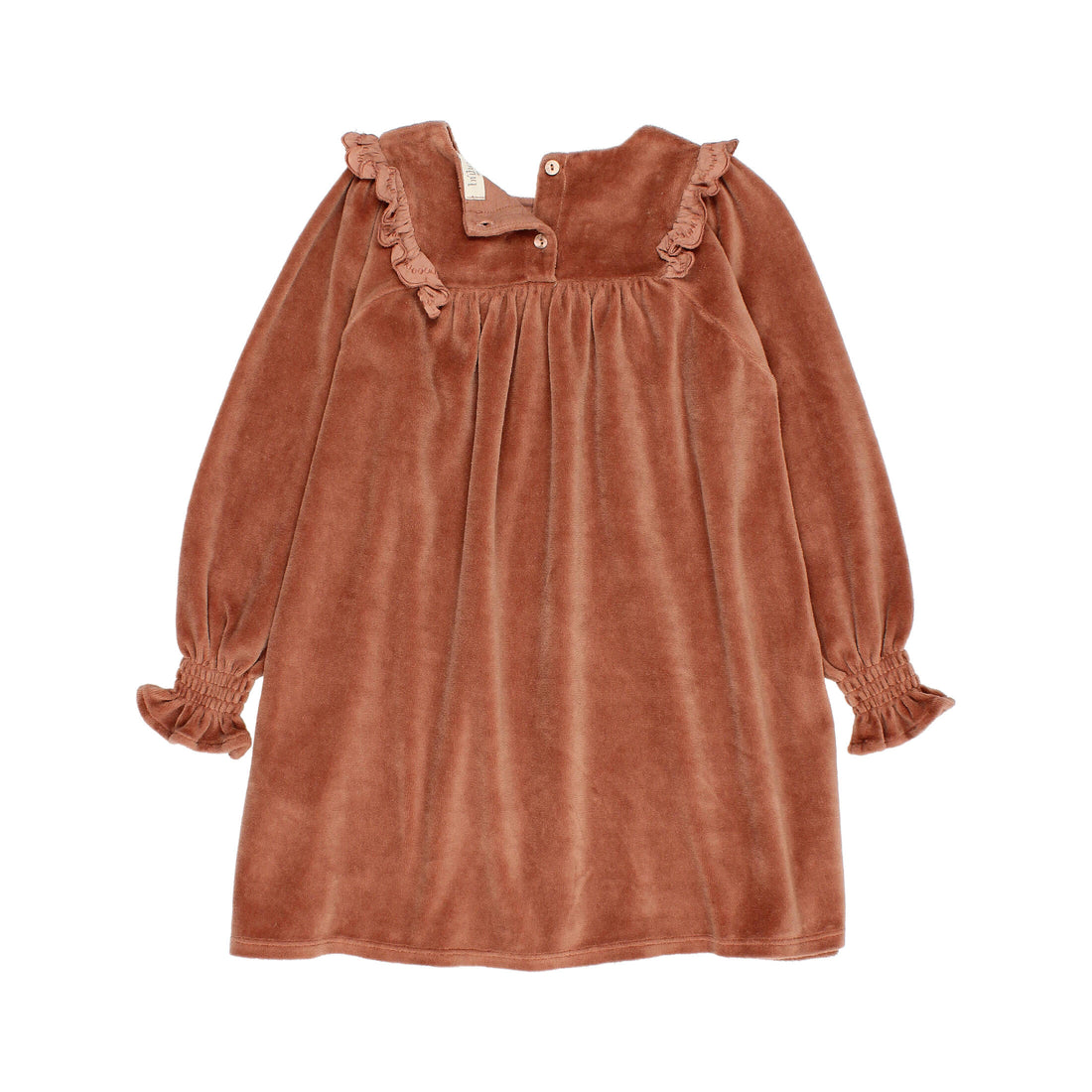 Buho Cocoa Velvet Dress