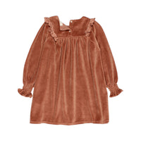 Buho Cocoa Velvet Dress