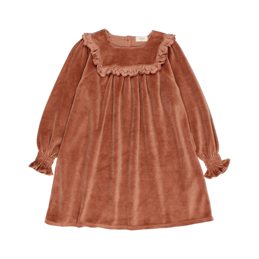 Buho Cocoa Velvet Dress