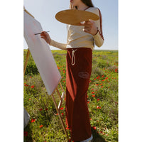 Elements Rust Camp Drawstring Skirt