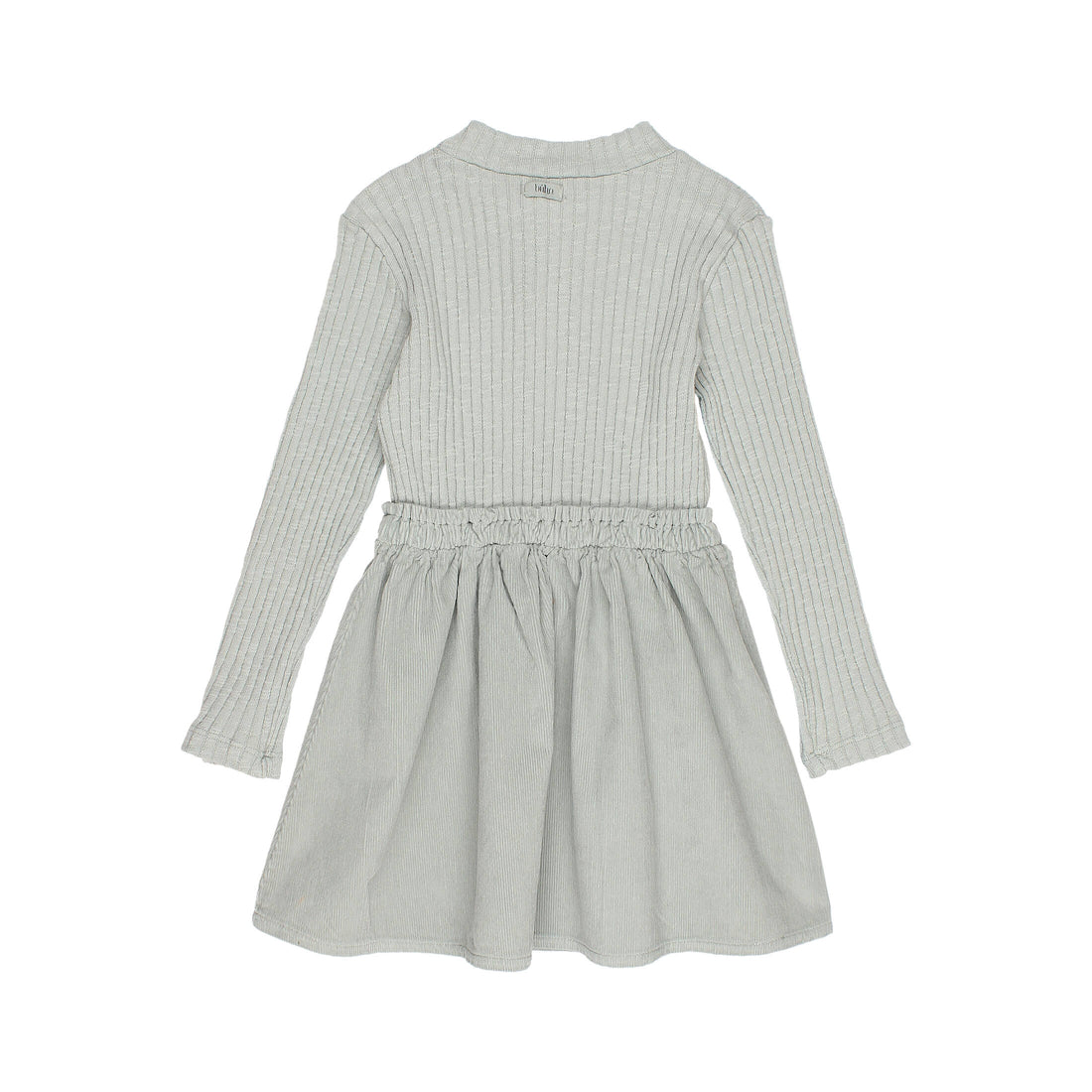 Buho Eucalyptus Soft Velour Combi Dress