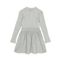 Buho Eucalyptus Soft Velour Combi Dress