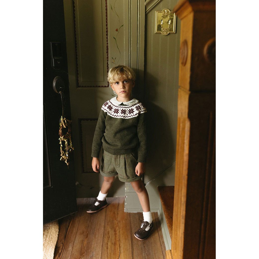 1984 Olive Diamand Knit Sweater