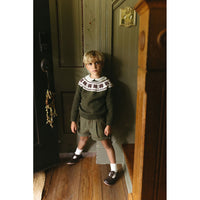 1984 Olive Diamand Knit Sweater