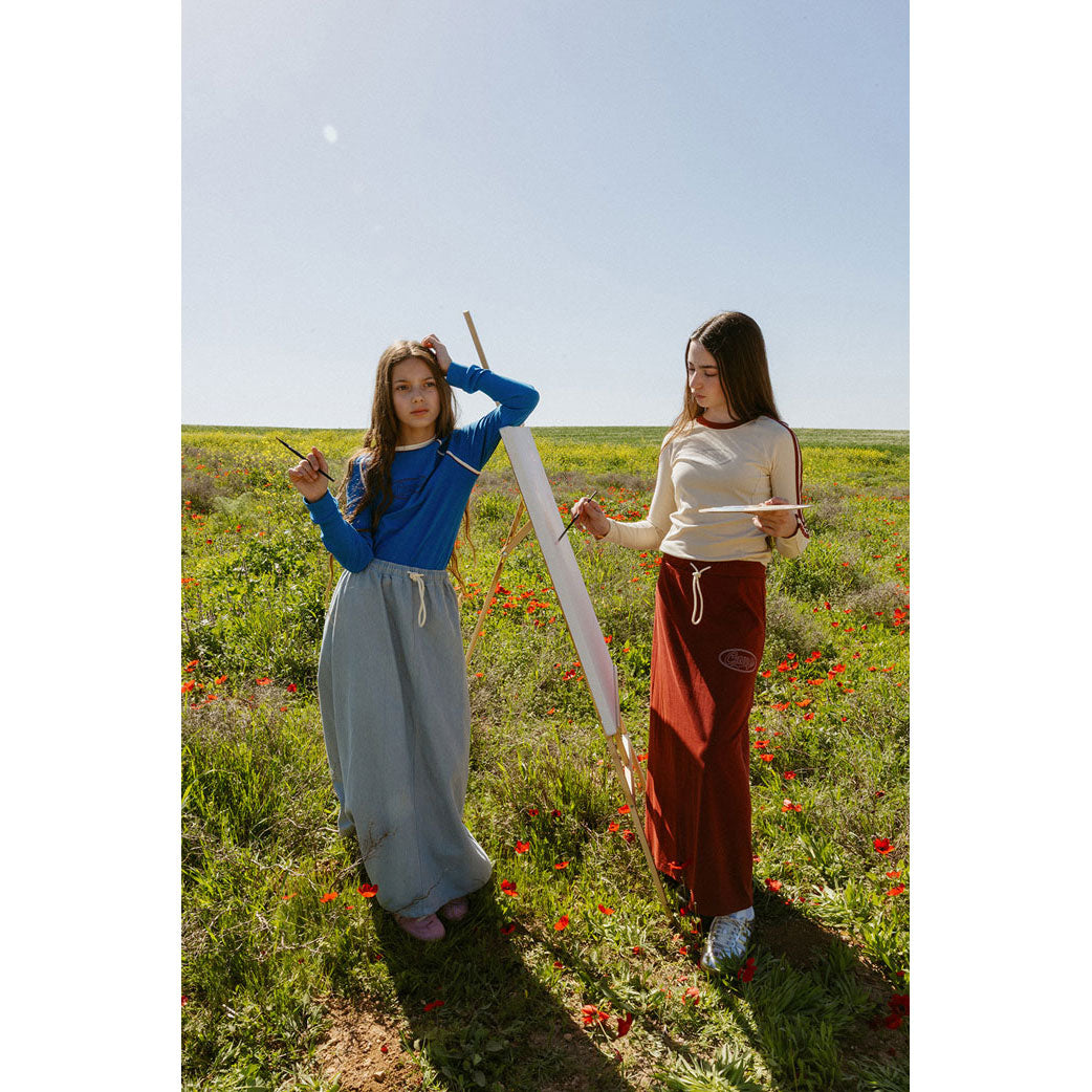 Elements Rust Camp Drawstring Skirt