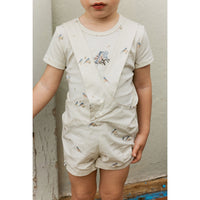 1984 Bird Printed Romper