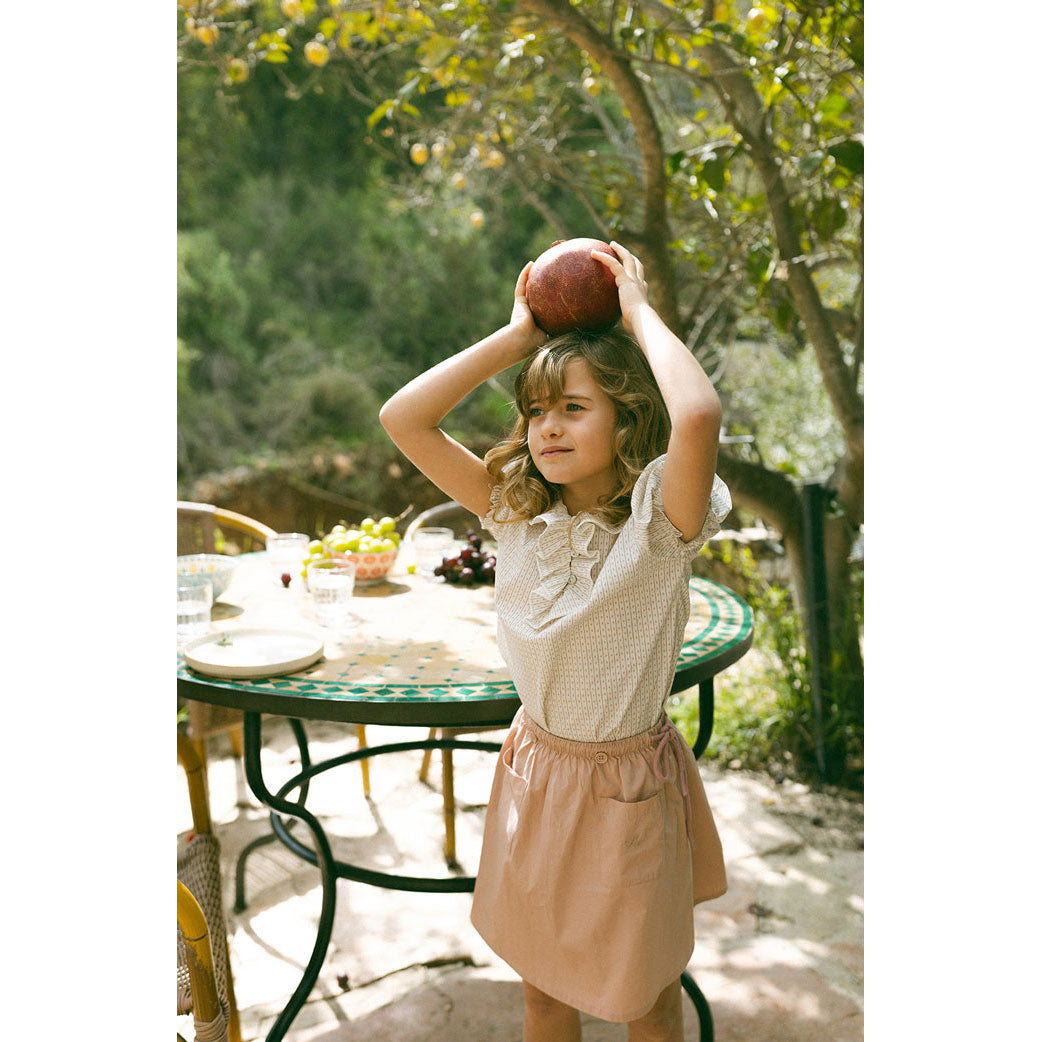 L by Ladida Mauve Pocket Skirt
