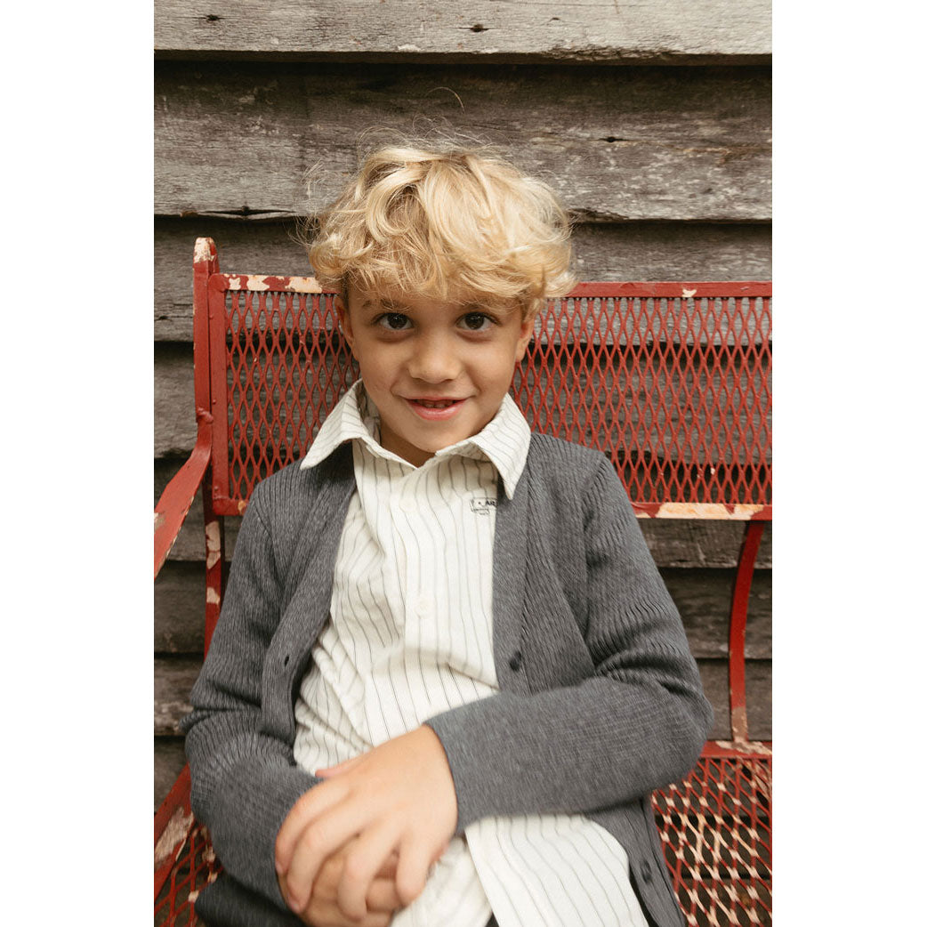Arza Grey Cardigan