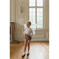 L by Ladida Brown Floral Trellis Ruffle Bloomer