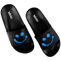 Molo Black Zhappy Slides