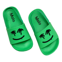 Molo Bright Green Zhappy Slides