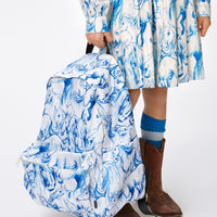 Molo Blue Horses Backpack MioBag