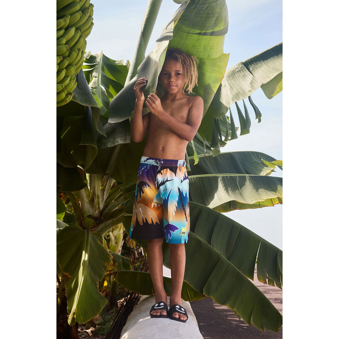 Molo Black Zhappy Flip Flops