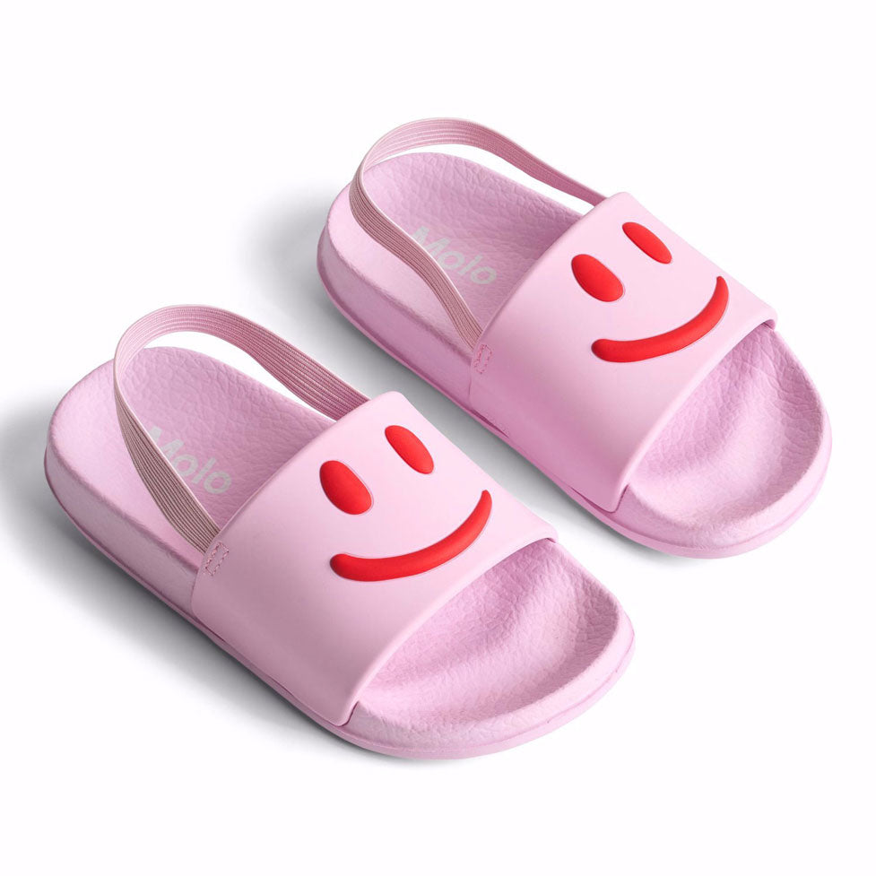 Molo Pink Glace Zhappy Flip Flops