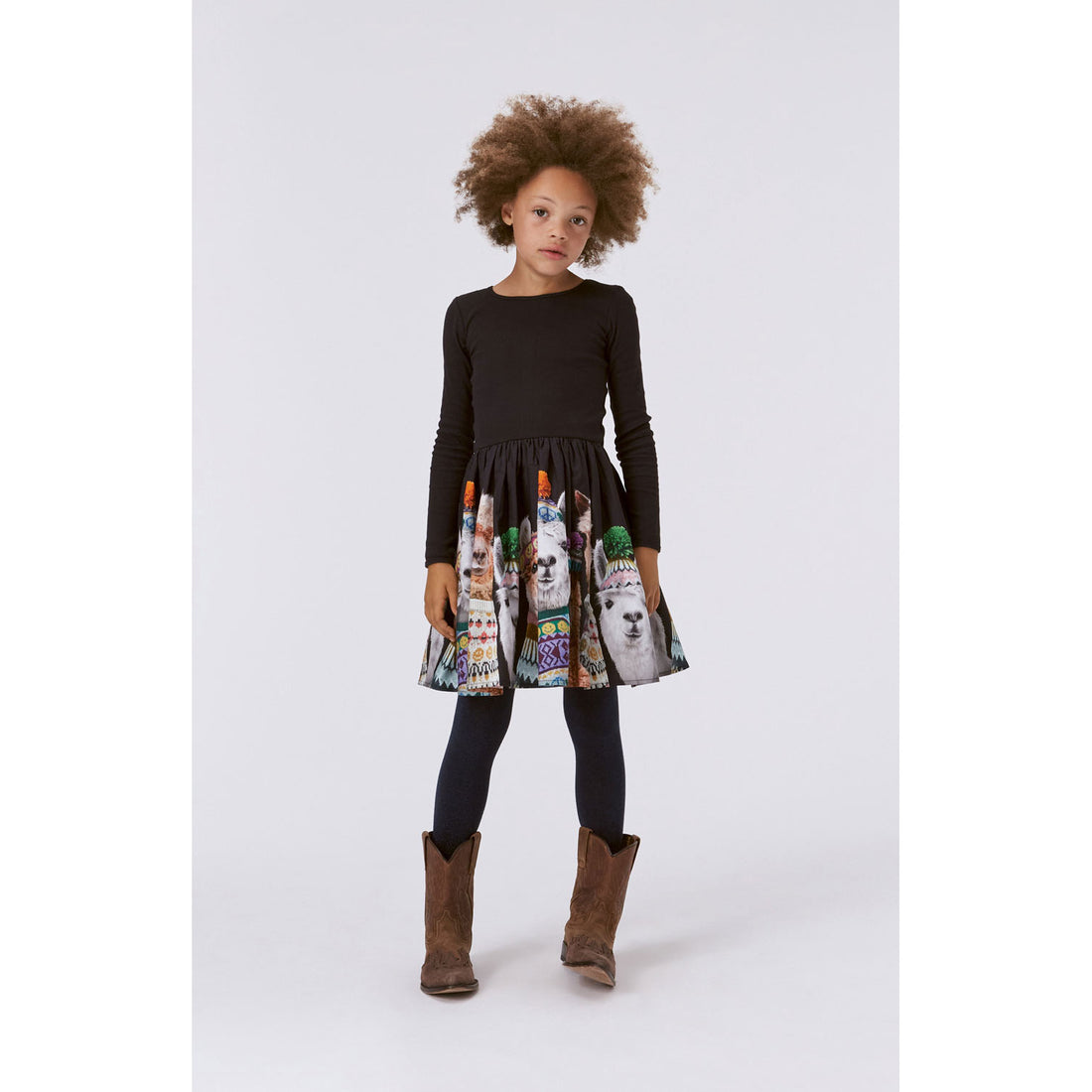 Molo Navy Sky Glitter Tights