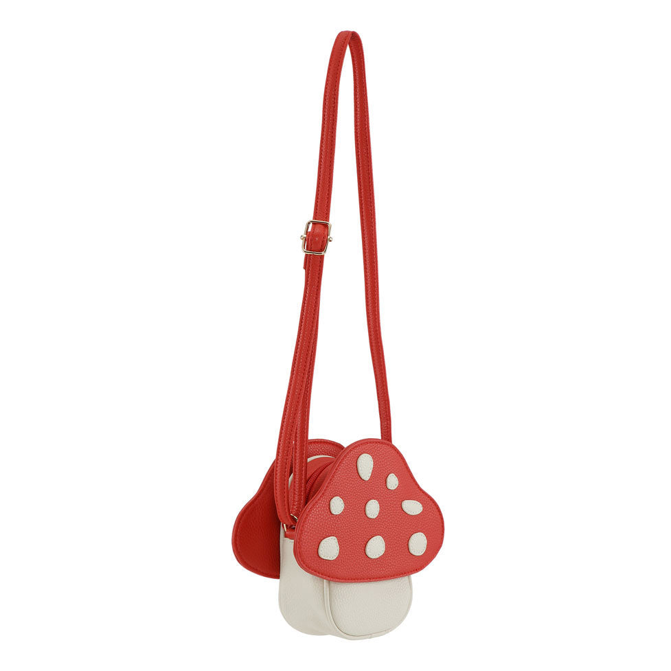 Molo Fungi Red Mushroom Handbag