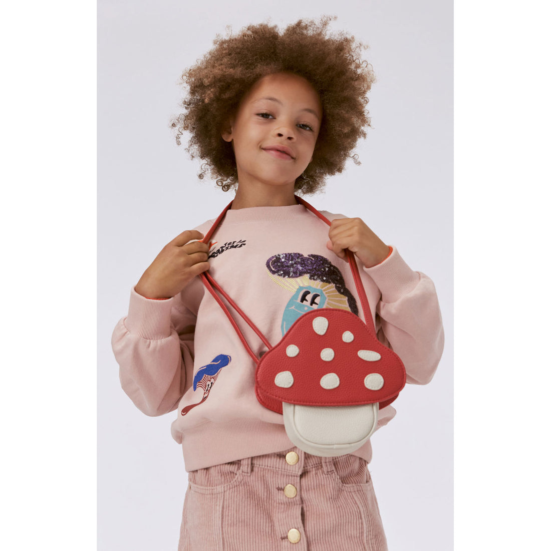 Molo Fungi Red Mushroom Handbag
