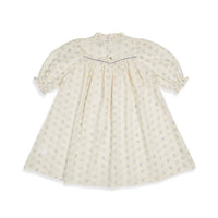 Bene Bene Ecru Abigail Frill Dress