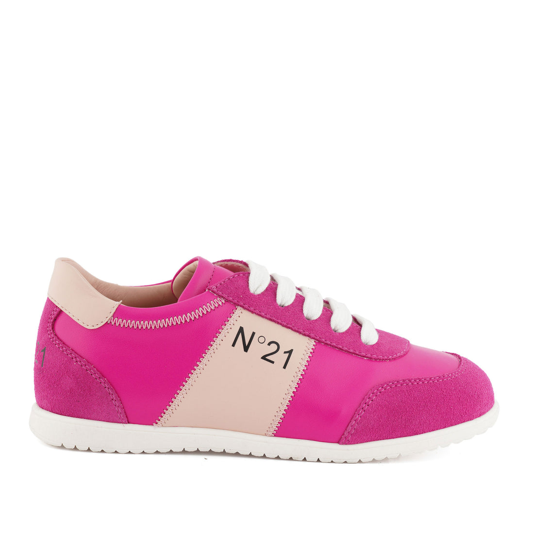 N21  Fuxia/Pale Pink Sneaker