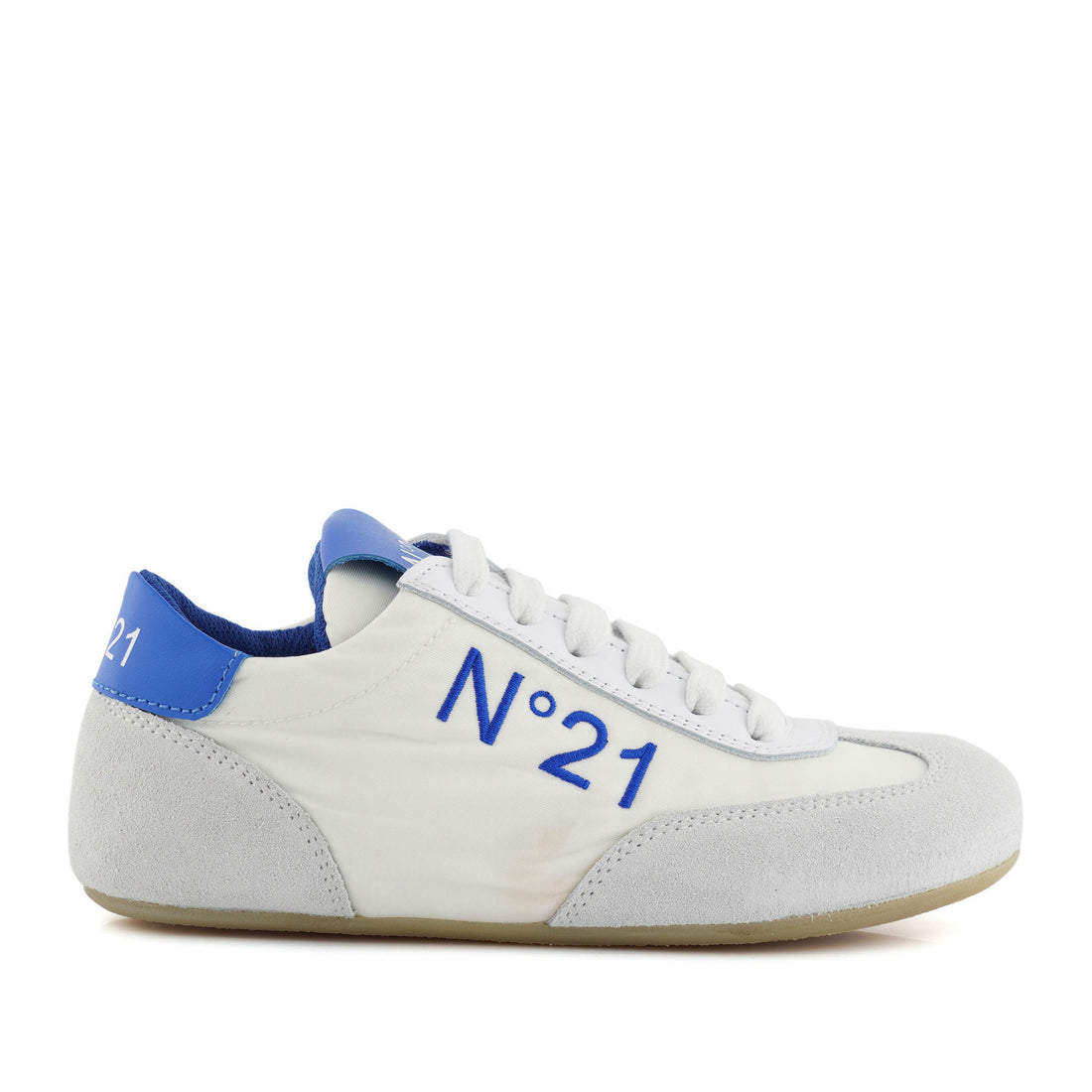 N21  White/Blue Sneaker