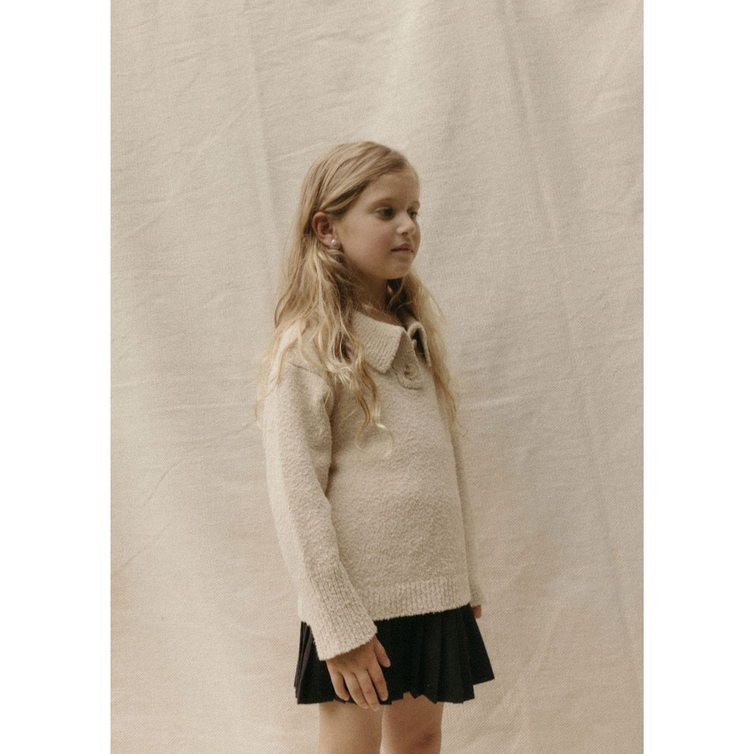 L by Ladida Oat Boucle Polo