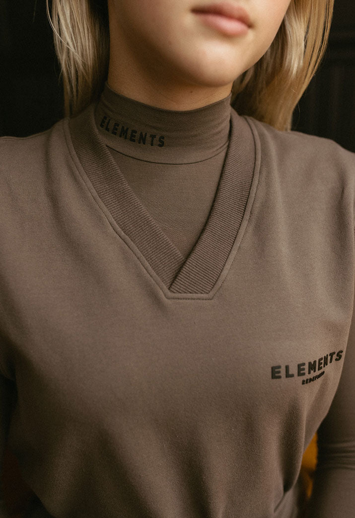 ELEMENTS Earth Turtleneck