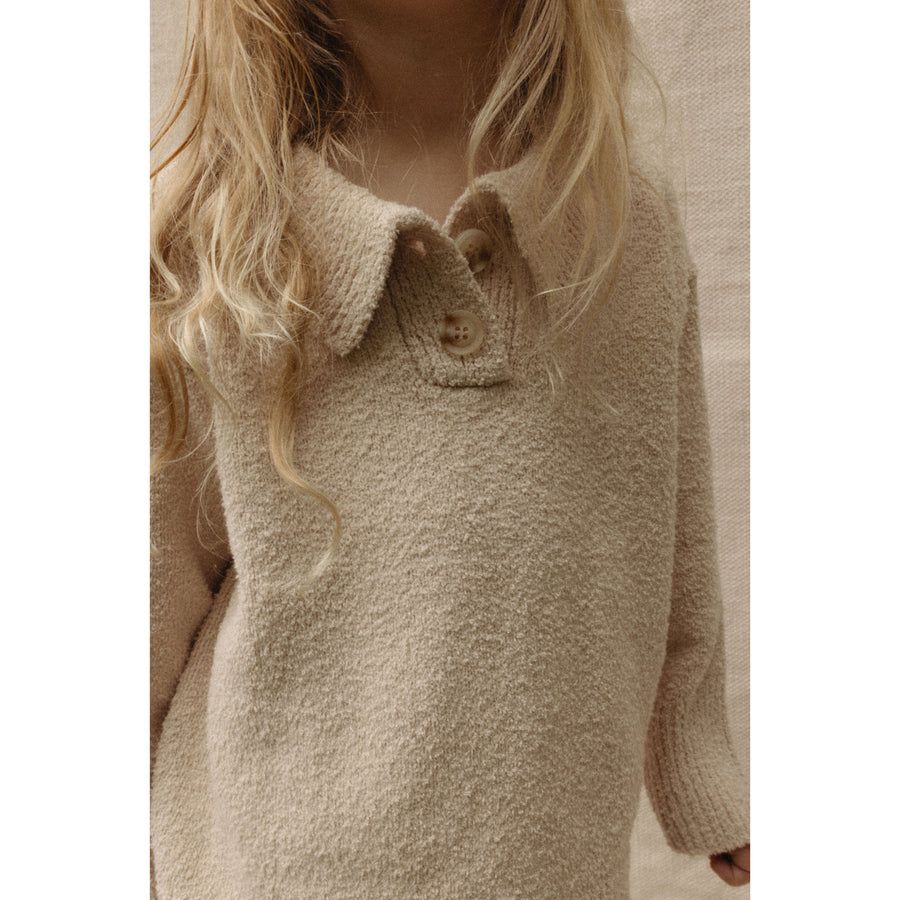 L by Ladida Oat Boucle Polo