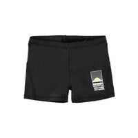 Molo Black Norton Solid Swim Bottoms