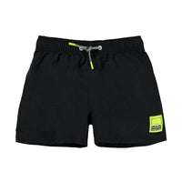 Molo Black Niko Solid Swim Trunks