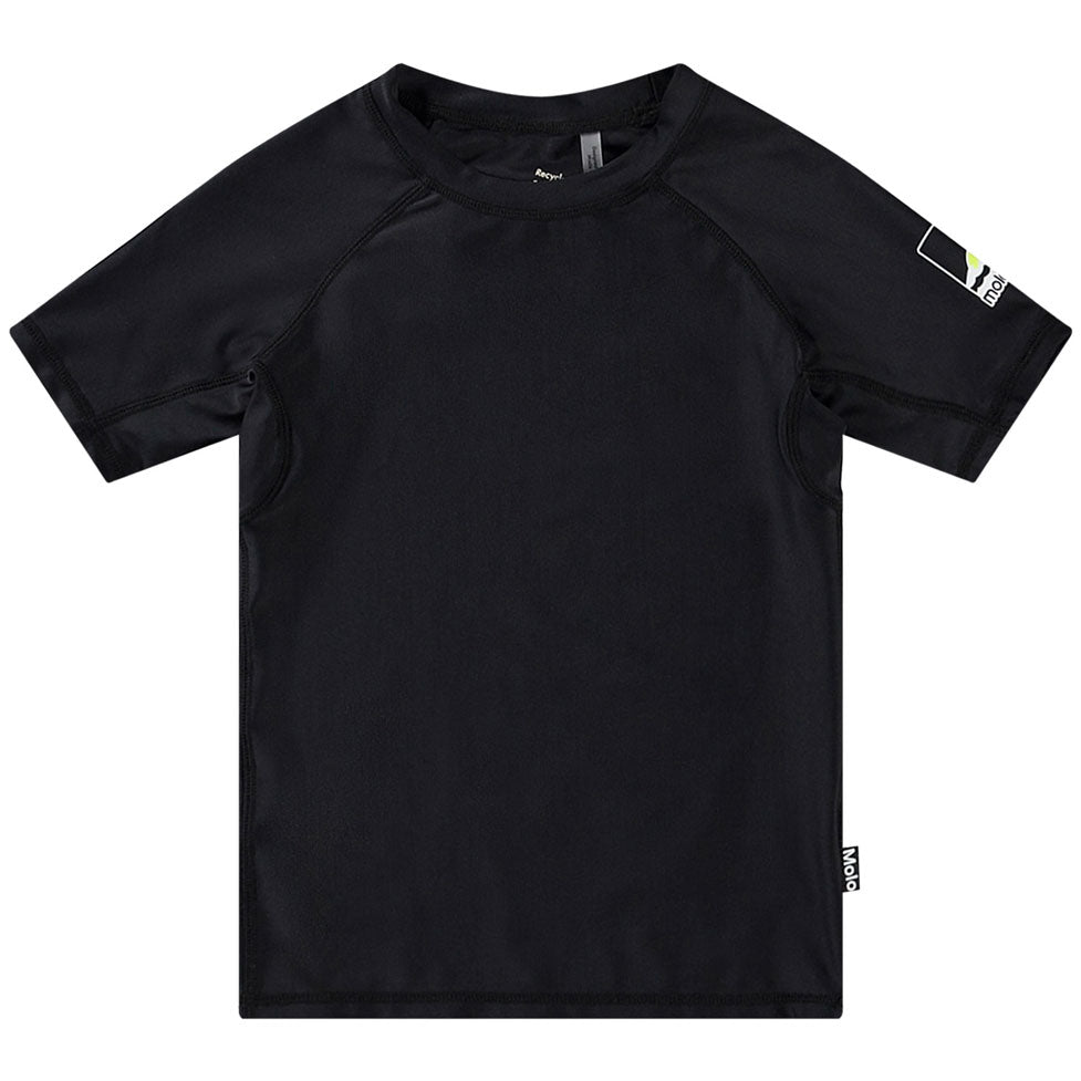 Molo Black Neptune Swim T-Shirt