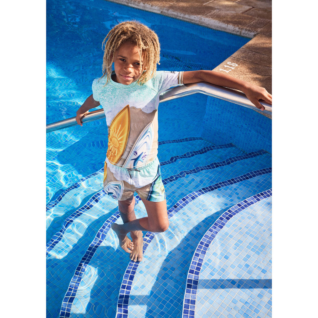 Molo Surf Art Neptune Swim T-Shirt