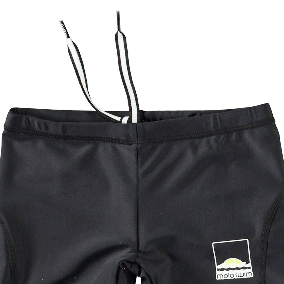 Molo Black Norton Swim Trunks