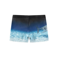 Molo Faded Shark Norton Placed Trunks