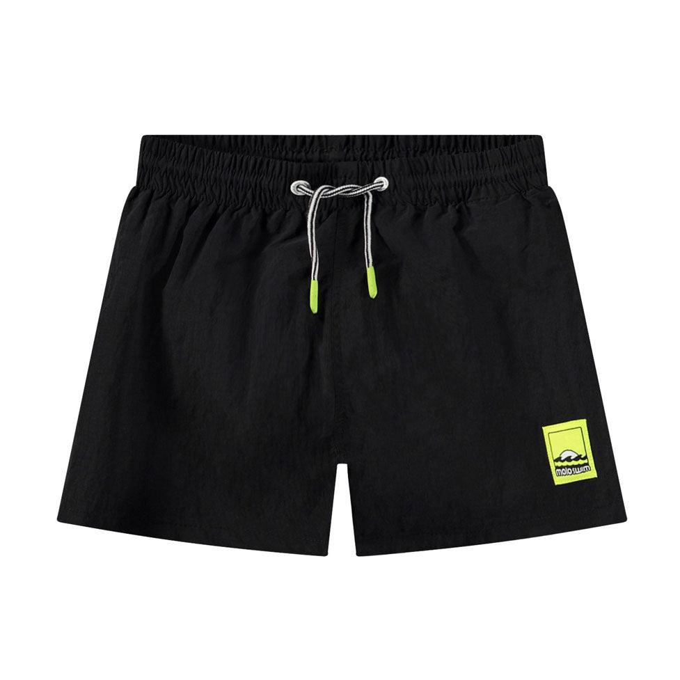 Molo Black Niki Solid Boardies