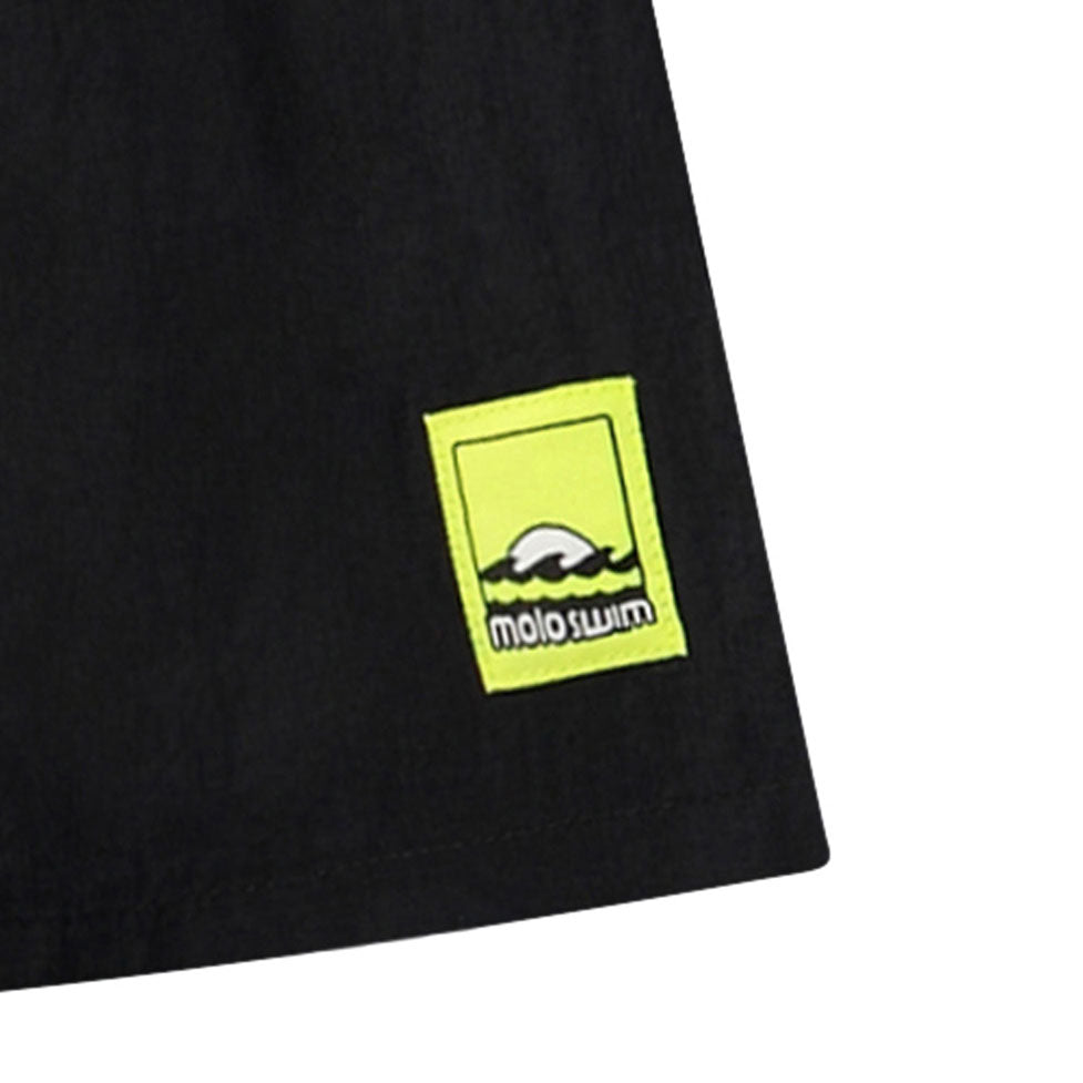 Molo Black Niki Solid Boardies