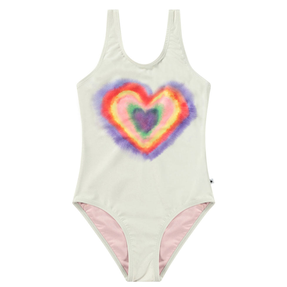 Molo Rainbow Heart Nika Swimsuit