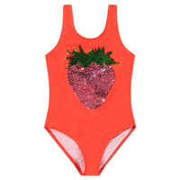 Molo Glitter Strawberry Nika Swimsuit