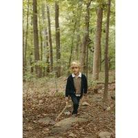 Arza Navy Knit Blazer