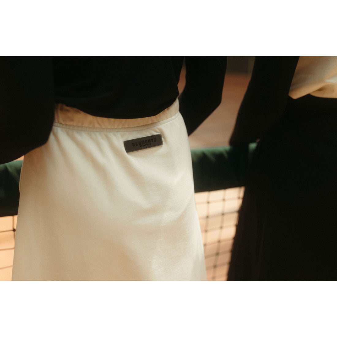 ELEMENTS Cream Sweat Skirt